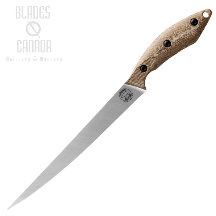 White River Pro Fillet Knife, CPM S35VN 8", Maple/Richlite Black, Kydex Sheath White River Pro Fillet Knife, CPM S35VN 8", Maple/Richlite Black, Kydex Sheath